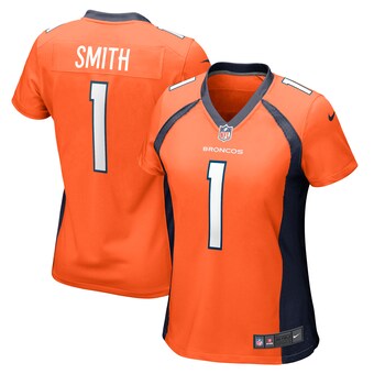 Women's Denver Broncos Tremon Smith Nike  Orange Team Game Jersey