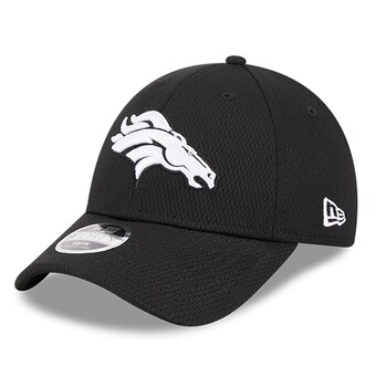 Youth Denver Broncos New Era Black  Main B-Dub 9FORTY Adjustable Hat