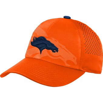 Youth Denver Broncos Orange Tailgate Adjustable Hat