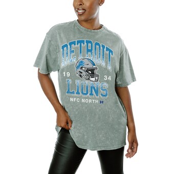 Women's Detroit Lions  Gameday Couture Gray  Nothing But The Best T-Shirt