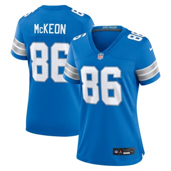 Women's Detroit Lions Sean McKeon Nike  Blue Game Jersey