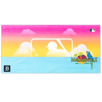 Detroit Tigers Margaritaville Team Beach Towel