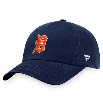 Men's Detroit Tigers Fanatics Navy Cooperstown Collection Core Adjustable Hat