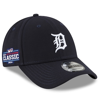 Men's Detroit Tigers New Era Navy 2024 Little League Classic 9FORTY Adjustable Hat