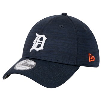 Men's Detroit Tigers New Era Navy Tech 39THIRTY Flex Hat