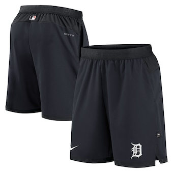 Men's Detroit Tigers Nike Navy Authentic Collection Flex Vent Performance Shorts