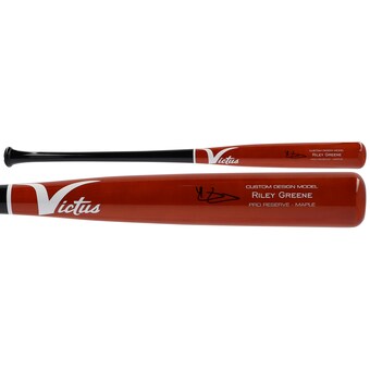 Autographed Detroit Tigers Riley Greene Fanatics Authentic Victus Game Model Bat