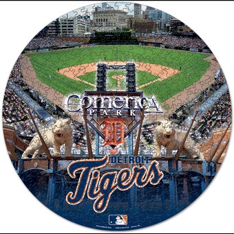 Detroit Tigers WinCraft Round 500-Piece Puzzle