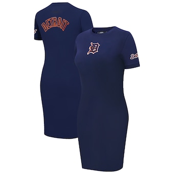 Women's Detroit Tigers Pro Standard Navy  Classic Bodycon Dress