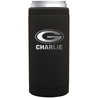 Green Bay Packers 12oz. Personalized Stainless Steel Slim Can Cooler