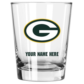 Green Bay Packers 15oz. Personalized Double Old Fashioned Glass