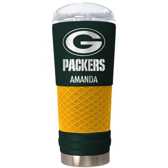 Green Bay Packers 24oz. Personalized Team Color Draft Tumbler