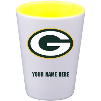 Green Bay Packers 2oz. Personalized Ceramic Shot Glass