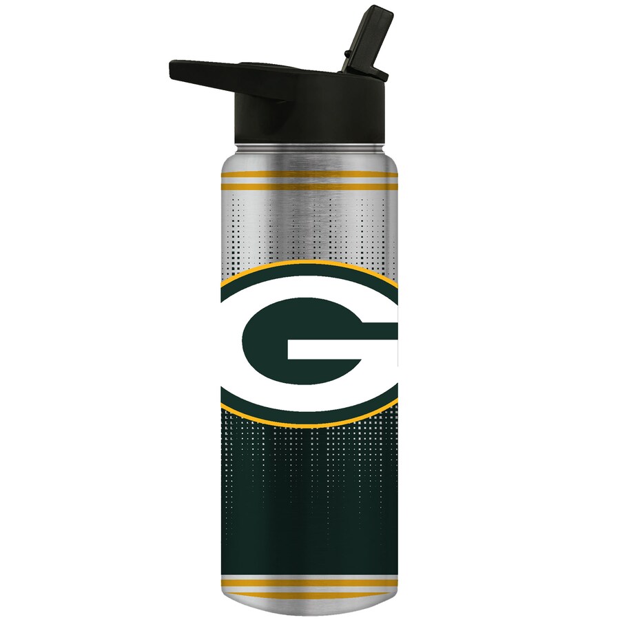 Green Bay Packers Team Logo 24oz. Personalized Jr. Thirst Water Bottle