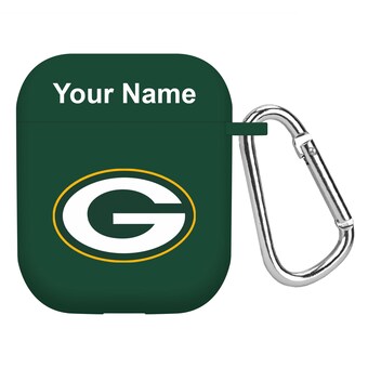 Green Bay Packers Green Personalized Apple AirPods Case Cover