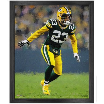 Green Bay Packers Jaire Alexander Highland Mint 16" x 20" Framed Canvas