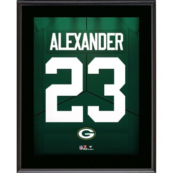 Jaire Alexander Green Bay Packers Fanatics Authentic 10.5" x 13" Jersey Number Sublimated Player Plaque