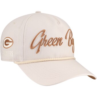 Men's Green Bay Packers '47 Cream Overhand Hitch Adjustable Hat