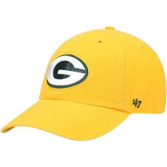 Men's Green Bay Packers '47 Gold Secondary Clean Up Adjustable Hat