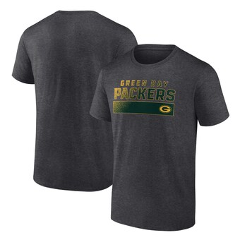 Men's Green Bay Packers  Fanatics Charcoal T-Shirt