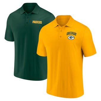 Men's Green Bay Packers Fanatics Lockup Two-Pack Polo Set