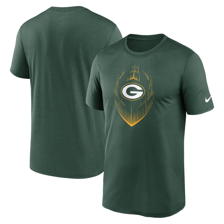 Men's Green Bay Packers Nike Green Primetime Legend Icon Performance T-Shirt