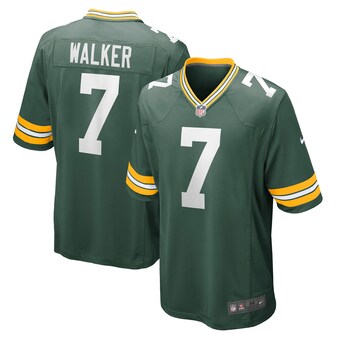 Men's Green Bay Packers Quay Walker Nike Green Player Game Jersey