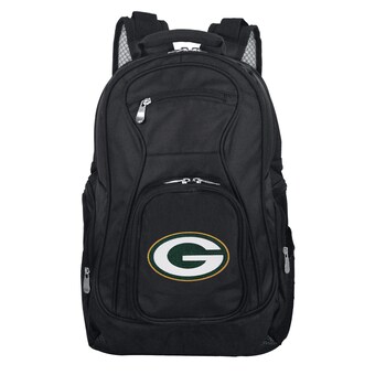 Green Bay Packers MOJO Black Premium Laptop Backpack