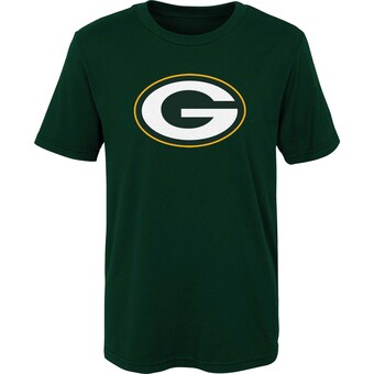 Preschool Green Bay Packers Green Primary Logo T-Shirt