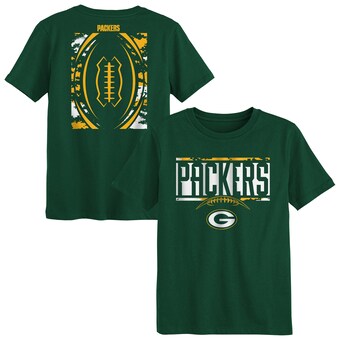 Preschool Green Bay Packers Green The Blitz T-Shirt