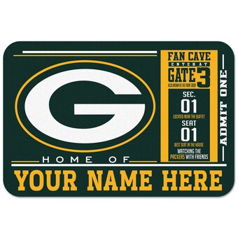 Green Bay Packers WinCraft 20'' x 30'' Personalized Floor Mat