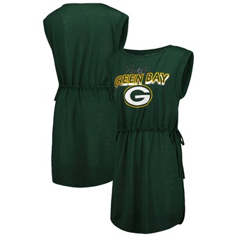 Women's Green Bay Packers G-III 4Her by Carl Banks Green G.O.A.T. Swimsuit Cover-Up