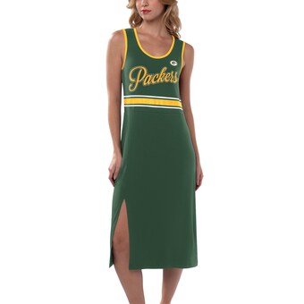 Women's Green Bay Packers G-III 4Her by Carl Banks Green Main Field Maxi Dress