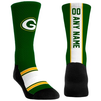 Youth Green Bay Packers Rock Em Socks Custom Jersey Crew Socks