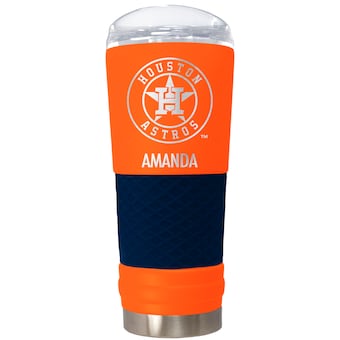 Houston Astros 24oz. Personalized Team Color Draft Tumbler