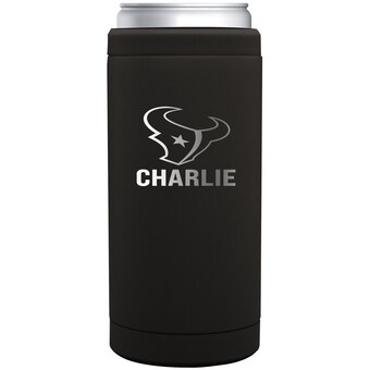 Houston Texans 12oz. Personalized Stainless Steel Slim Can Cooler