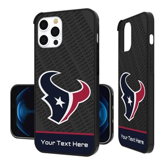 Houston Texans Personalized EndZone Plus Design iPhone Bump Case