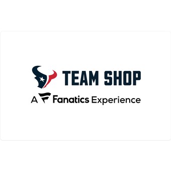 Houston Texans Team Shop eGift Card ($10 - $500)