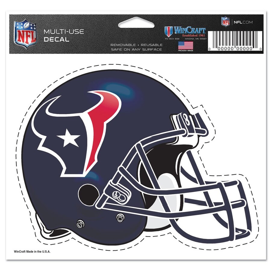 Houston Texans WinCraft 5" x 6" Multi-Use Decal