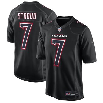 Men's Nike C.J. Stroud Black Houston Texans Fashion Game Jersey