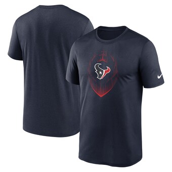 Men's Houston Texans Nike Navy Primetime Legend Icon Performance T-Shirt