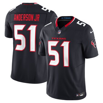 Men's Nike Will Anderson Jr. Navy Houston Texans Vapor F.U.S.E. Limited Jersey