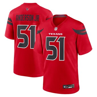 Men's Nike Will Anderson Jr. Red Houston Texans Alternate Game Jersey