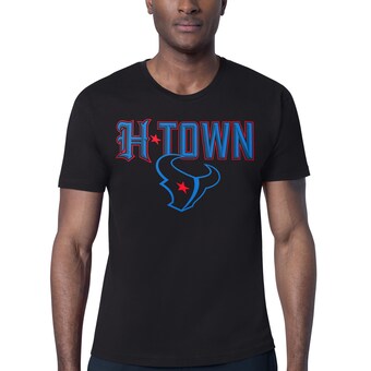 Men's Starter Black Houston Texans H-Town Graphic T-Shirt