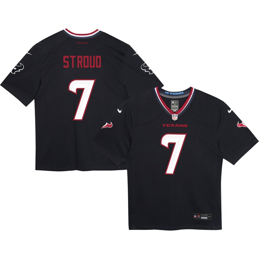 Preschool Nike C.J. Stroud Navy Houston Texans Game Jersey