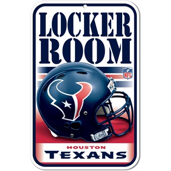WinCraft Houston Texans 11" x 17" Indoor/Outdoor Sign