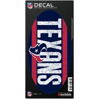 WinCraft Houston Texans 6'' x 12'' All Surface Decal