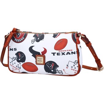 Women's Houston Texans Dooney & Bourke Gameday Lexi Crossbody with Small Coin Case