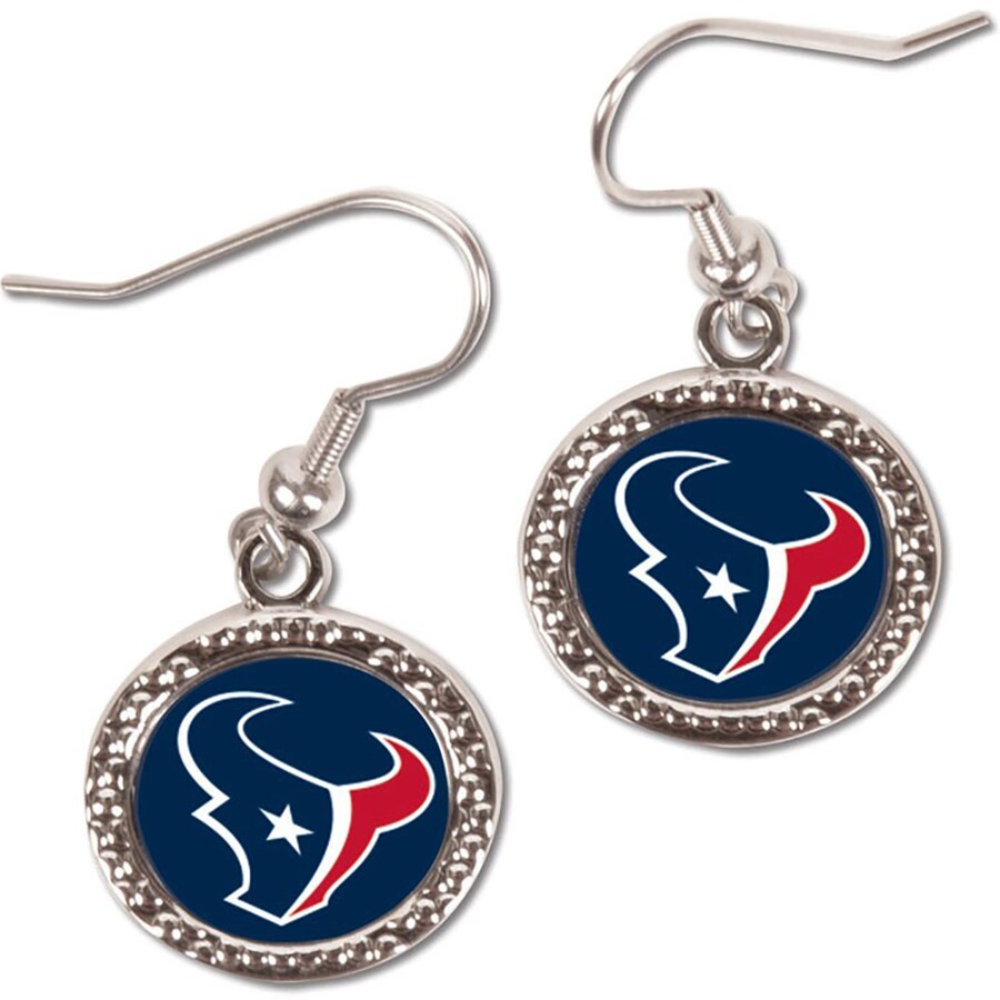 Women's Houston Texans WinCraft Round Dangle Earrings