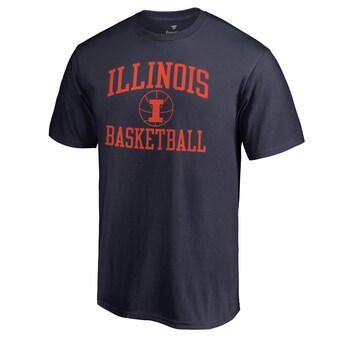 Illinois Fighting Illini In Bounds T-Shirt - Navy